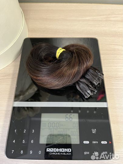 Донорский волос 45 см 66 гр