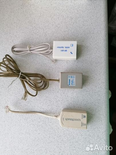 Переходники Adsl splitter