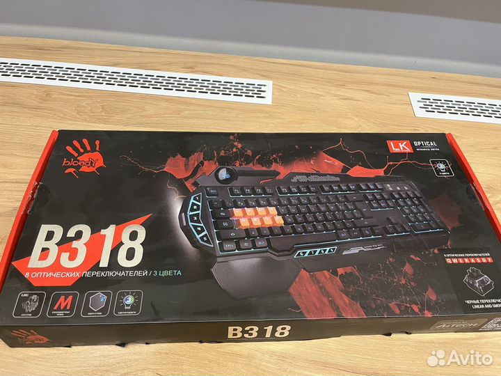 Игровая клавиатура bloody b318