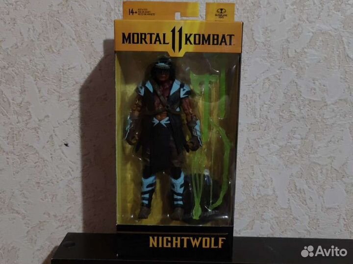 Mcfarlane toys Mortal Kombat 11 Night wolf
