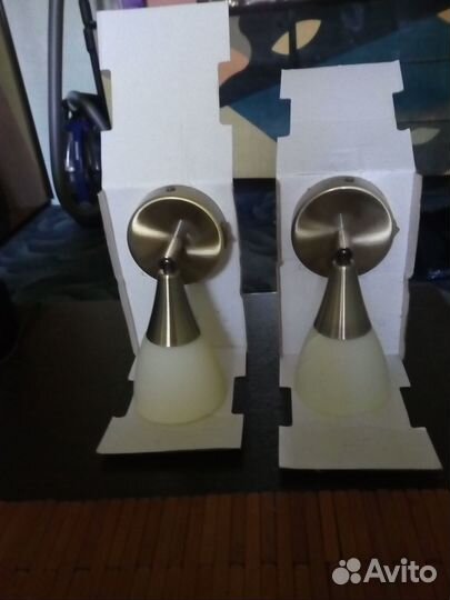 Настенный светильник бра бронза