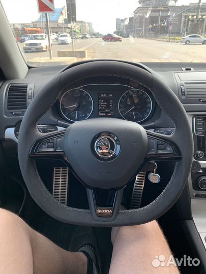 Руль skoda с лепестками dsg