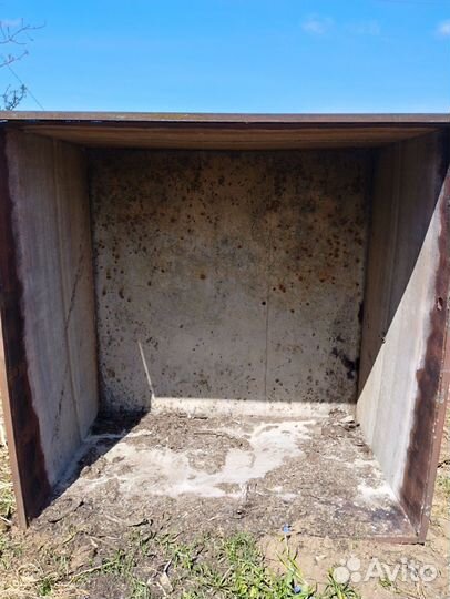 Бак для воды металлический