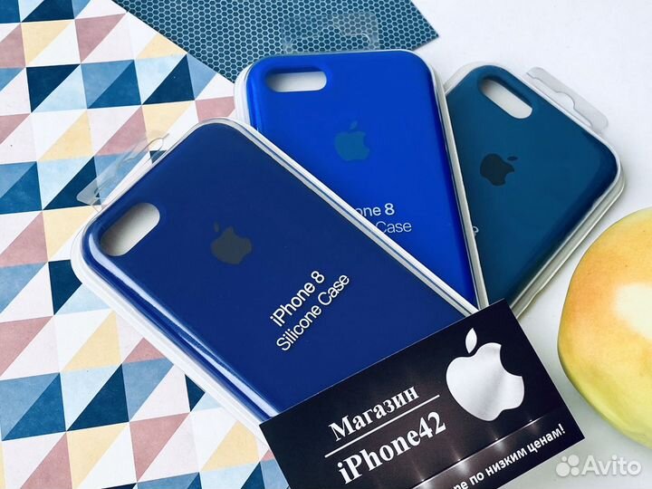 Чехол Silicone Case на iPhone 7 / 8 / SE 2