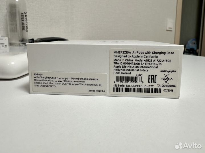 Наушники apple airpods