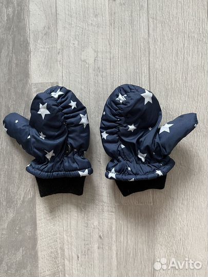 Варежки детские зимние 1-2 года