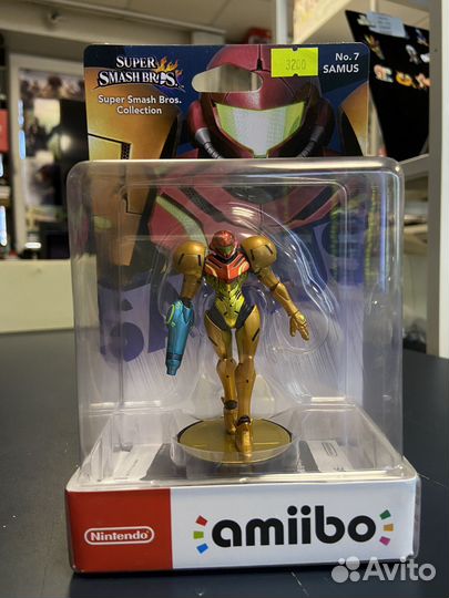 Фигурка Amiibo Metroid Samus No.7