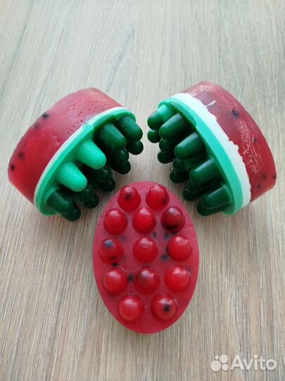 Мыло ручной работы массажное