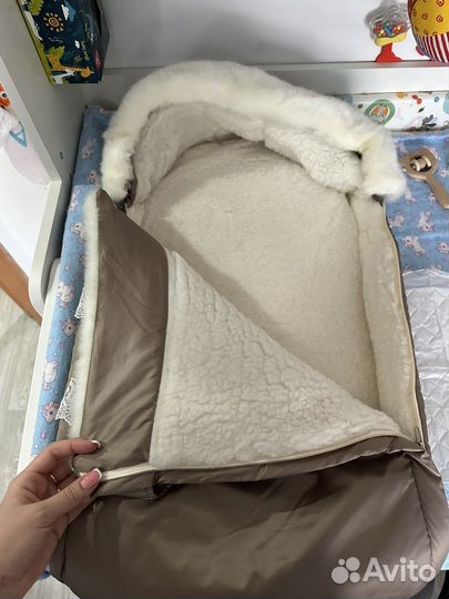 Зимний конверт в коляску/ на выписку