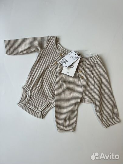 Новые комплекты слипы боди H&M для новорожденных