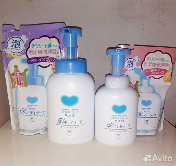 Cow Brand пенка для душа для тела и рук (Япония)