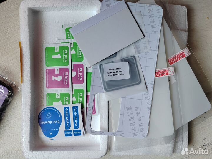 Чехол и гидрогелевая плёнка для Poco x5 pro