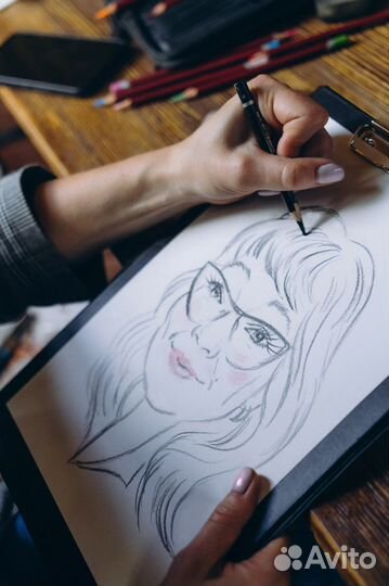 Шаржи на мероприятиях