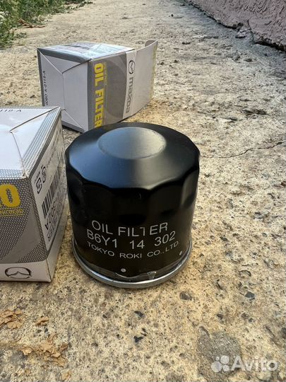 Фильтр масляный mazda B6Y114302