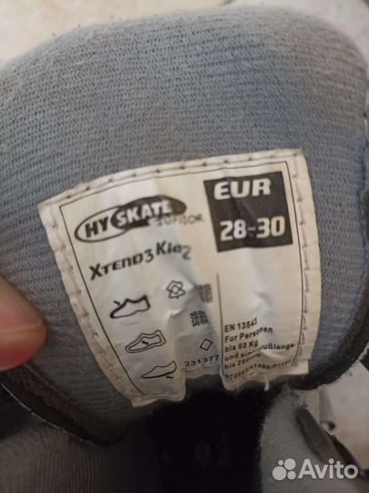 Роликовые коньки детские раздвижные