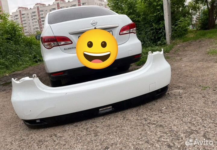 Бампер задний Nissan Almera G15