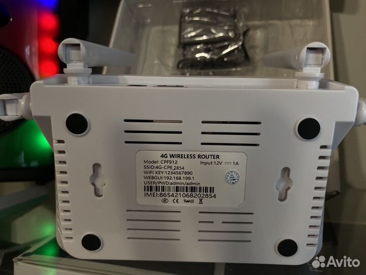 WiFi pоутер 4G модем c сим картой