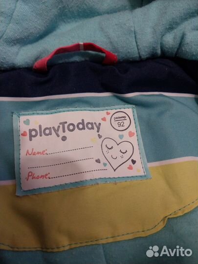 Демисезонный комбинезон PlayToday