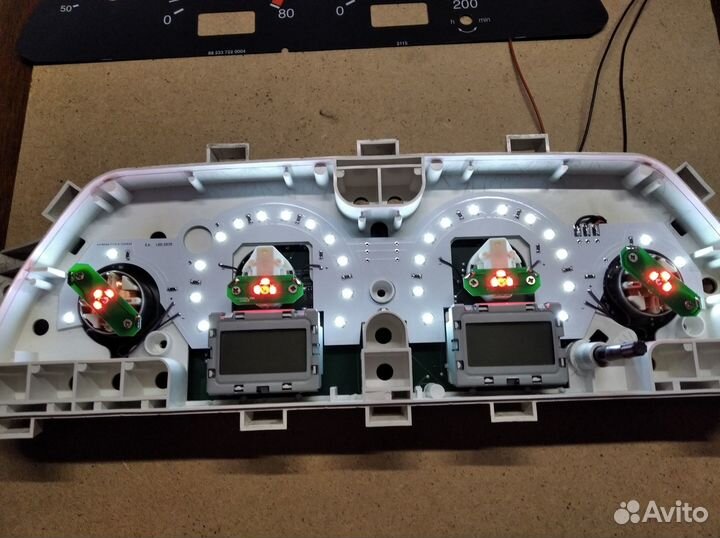 Пересвет приборной панели Ваз 2114