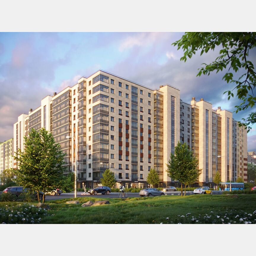 Квартира-студия, 25,5 м², 12/12 эт.