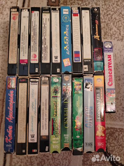 Видеокассеты vhs