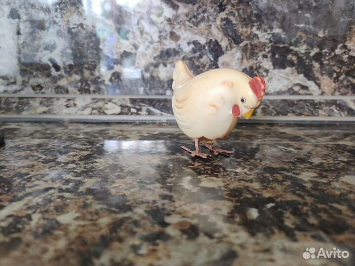 Заводная игрушка СССР курочка