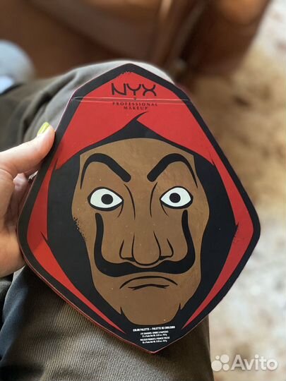 Тени NYX Бумажный дом - лимитированная коллекция