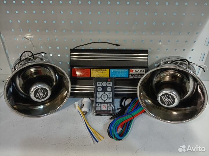 СГУ (federal signal) спецсигнал 1600w 2 колокола