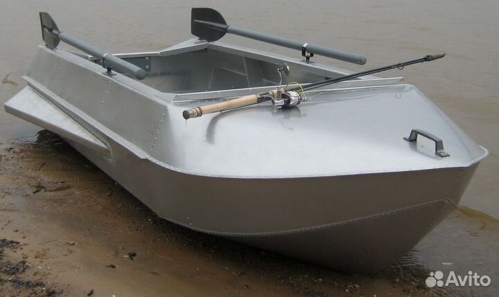Алюминиевая лодка Романтика-Н 3 м., с булями,новая