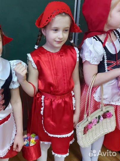 Костюм Красной шапочки и лисы