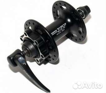 Втулка передняя диск shimano XT M756, 36H, 6 болт