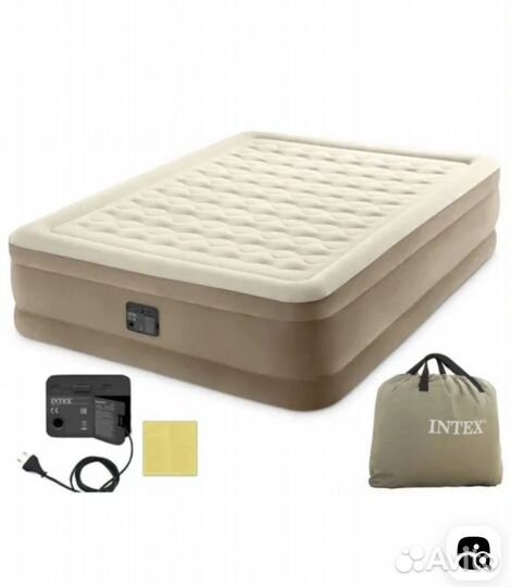 Надувной матрас intex высота 46 см