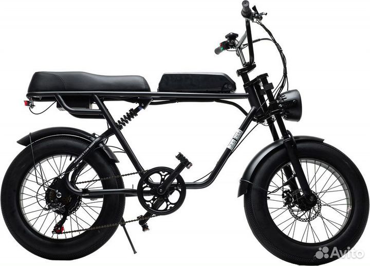 Электробайк furendo E-Tank 500 GT черный