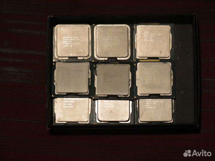 Процессоры intel Socket 1151,1150,1155,1156,775
