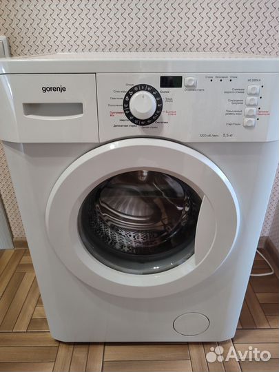 Стиральная машина бу Горение