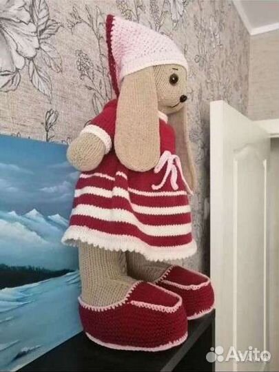 Зайка Тильда вязанная