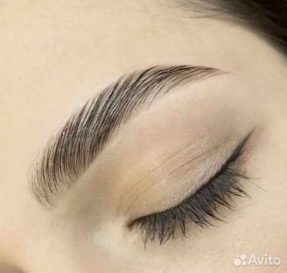 Оформление бровей