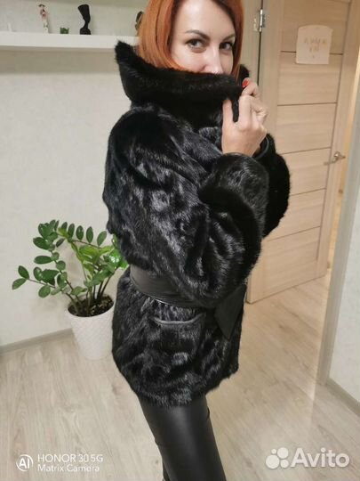 Шуба норковая автоледи