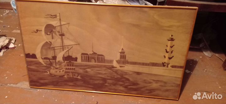 Декоративное панно на стену из дерева