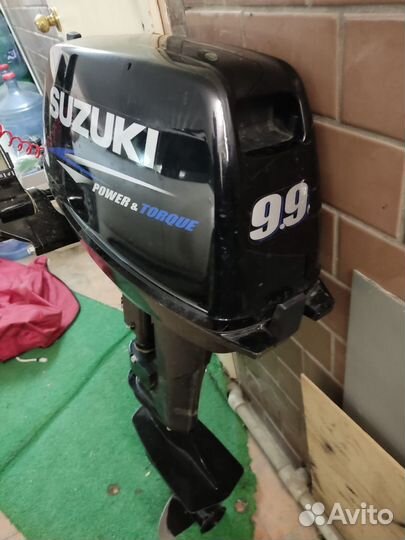 Лодочный мотор 9.9 suzuki 2 х тактный