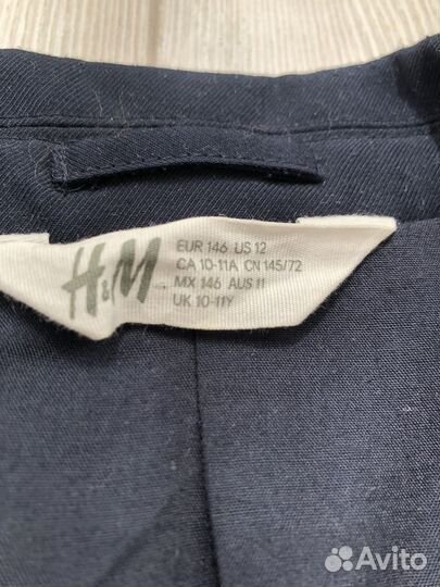 Пиджак H&M на мальчика 146