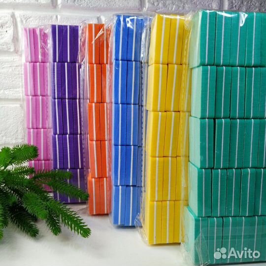 Мини баф для ногтей 180/120грит