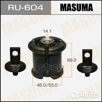 Сайлентблок masuma CR-V/ RD4 rear low RU-604 M