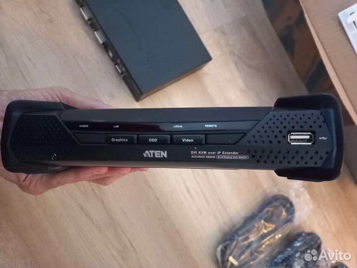 KVM-удлинитель Aten ke6940,абсолютно новый