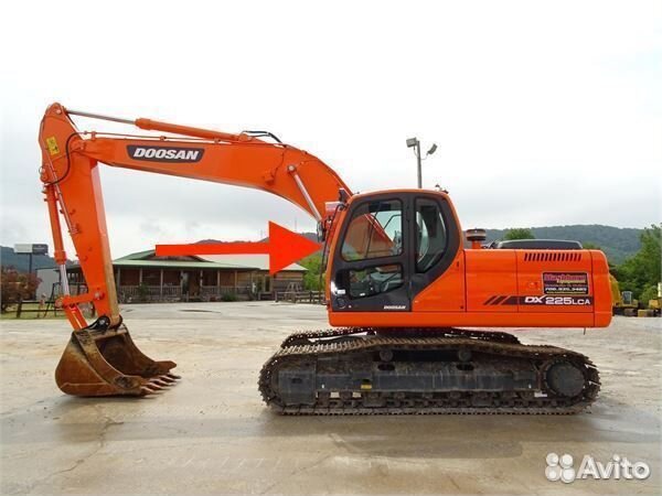 Стекло лобовое на Doosan DX 190/225/300 LCA