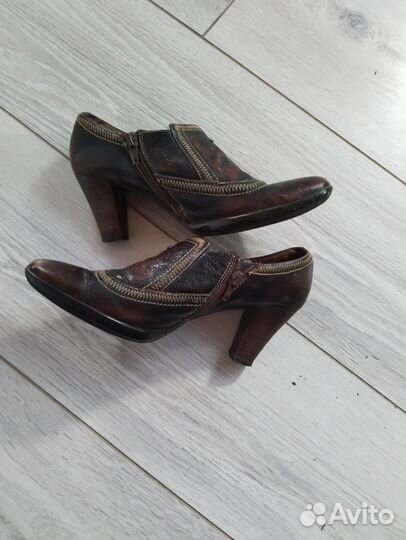 Ботильоны натуральная кожа