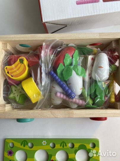 Сортер детский Новый деревянный