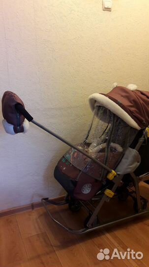 Коляска санки Ника детям 7