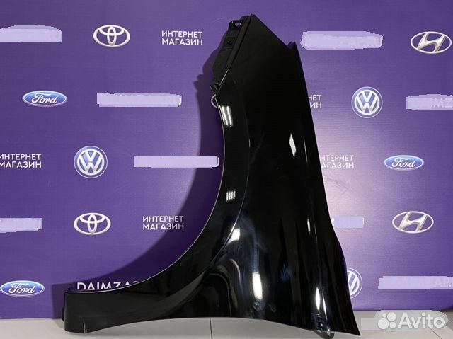 Крыло LADA Granta черная пантера (2018) Левое