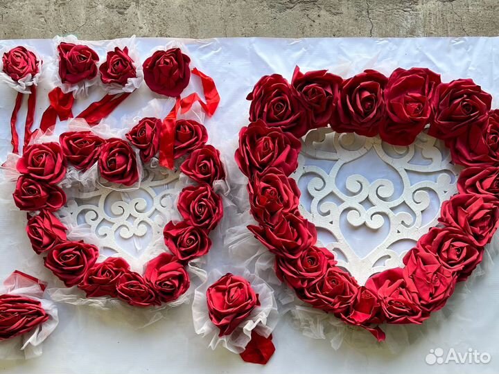 Свадебные украшения на машину